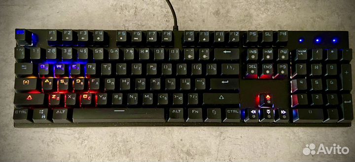 Клавиатура Игровая механическая Oklick 940G