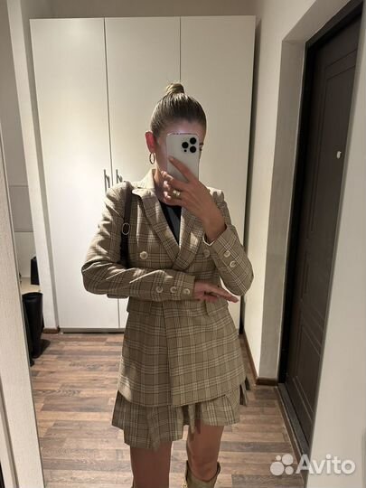 Костюм пиджак и юбка