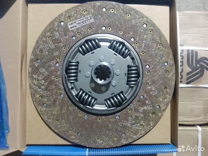 1878 000 206 Диск сцепления ведомый камаз-евро (кпп-154) MFZ-430 (1878 007 195)(SC)