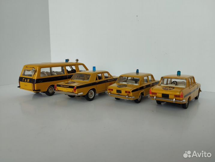 Лот моделей автомобиля гаи СССР 1:43