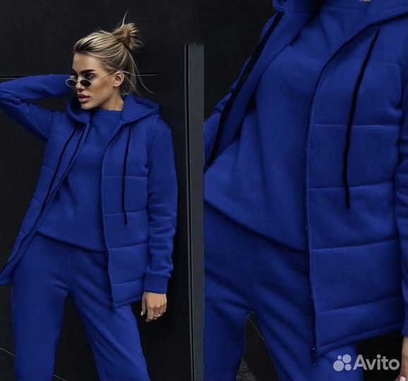 Женский спортивный костюм на флисе