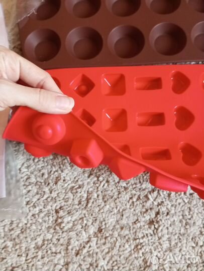 Силиконовые формочки новые Tupperware