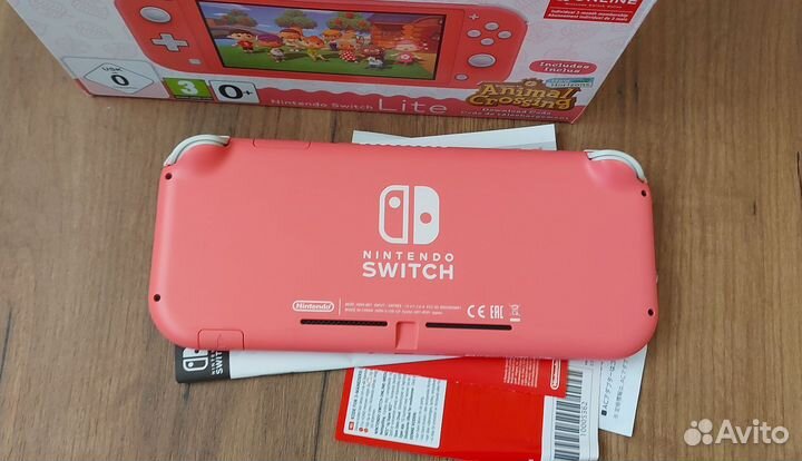 Nintendo switch lite прошитый 32+128gb Любые игры