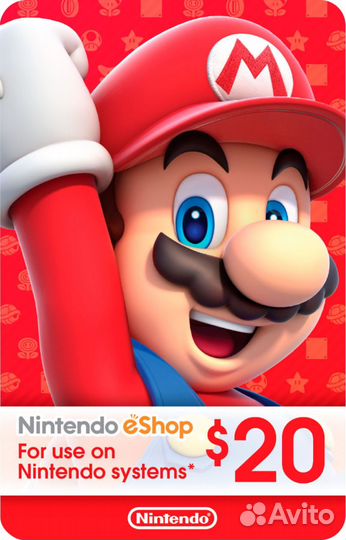 Nintendo gift card