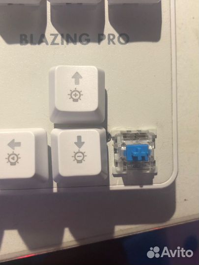 Клавиатура Dexp Blazing Pro White