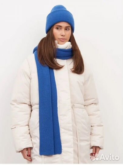 Комплект шапка и шарф женский
