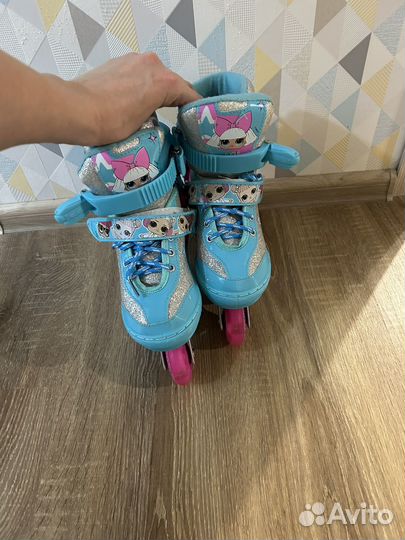 Роликовые коньки раздвижные