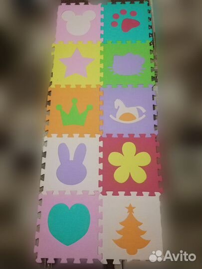 Мягкий коврик пазл