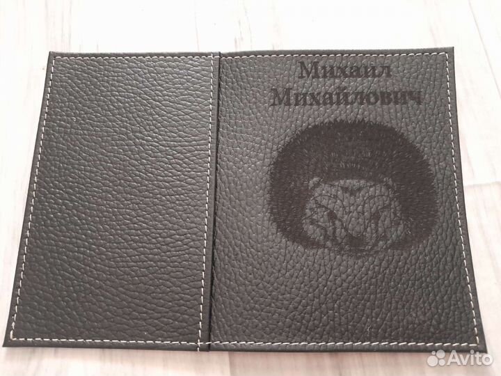 Обложка для паспорта из нат.кожи с Вашим рисунком