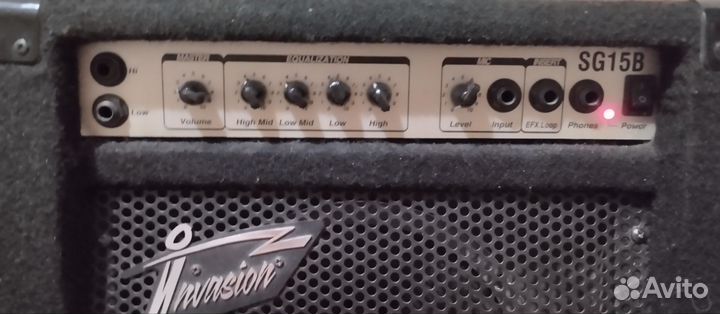 Басовый комбоусилитель Invasion SG15B
