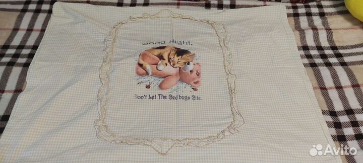 Бортики и балдахин в детскую кроватку