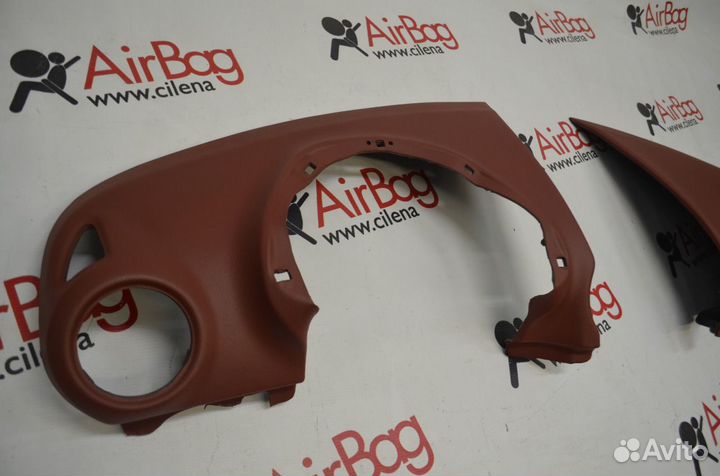 Торпедо панель приборов Opel Corsa(красная)