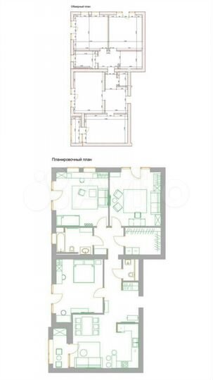 4-к. квартира, 120 м², 2/2 эт.