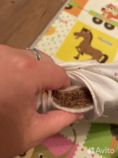 Матрас в коляску Plitex 78x34x2