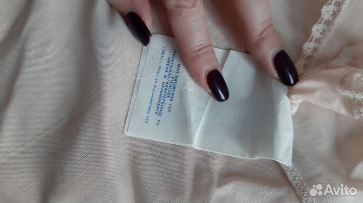 Сорочка из СССР с биркой