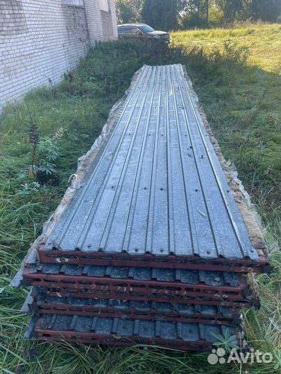 Сэндвич панели оцинковка