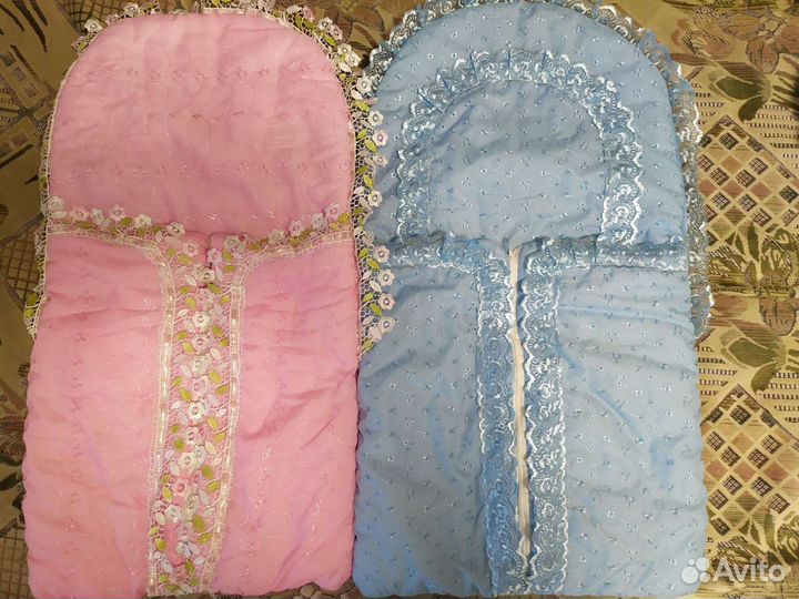 Конверт для новорожденных на выписку