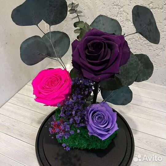 Роза в колбе