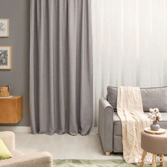 Штора на ленте