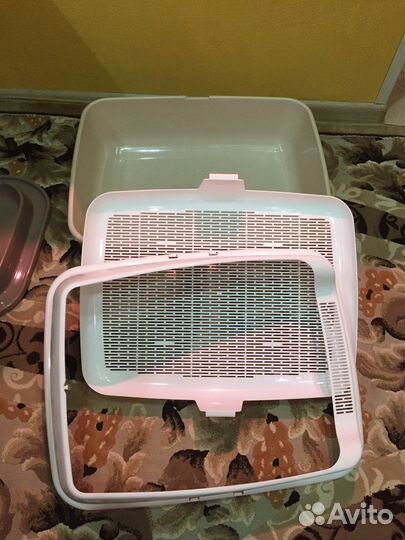 Миска для кота и лоток разборный