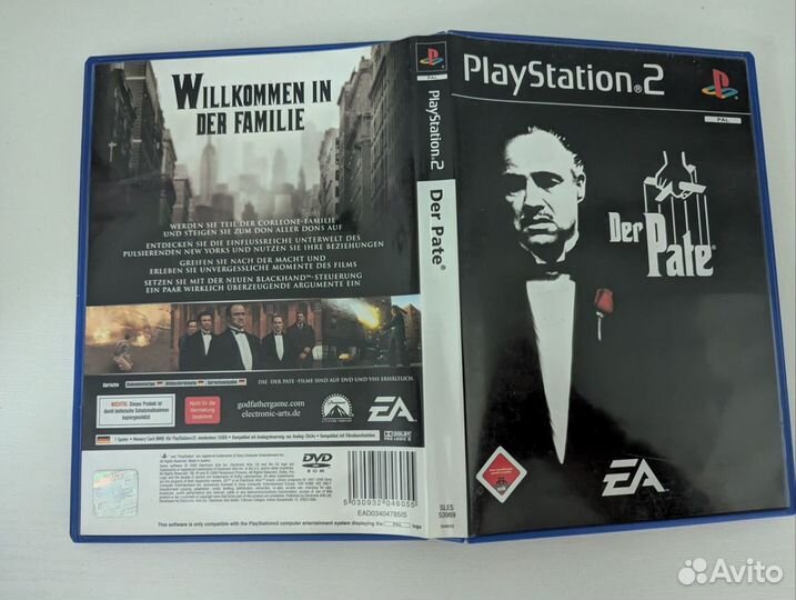 Godfather ps2 лицензия