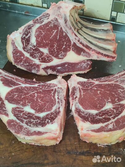 Стейки без маринада рибай Халяль