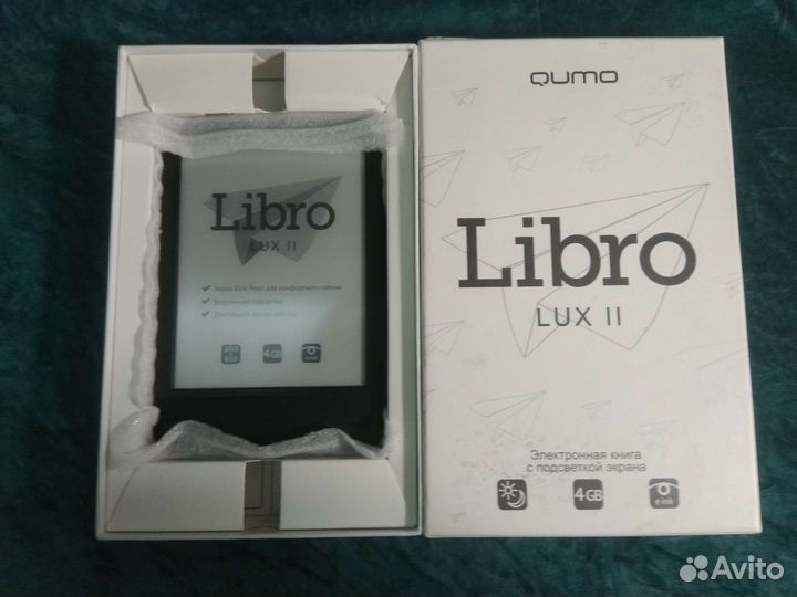 Электронная книга Qumo Libro Lux II 4Gb