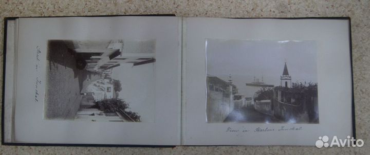 Фотоальбом. Большой формат. Италия. Франция. 1890