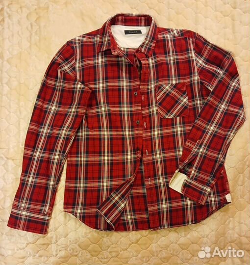 Рубашка фланелевая Rageblue клечатая мужская