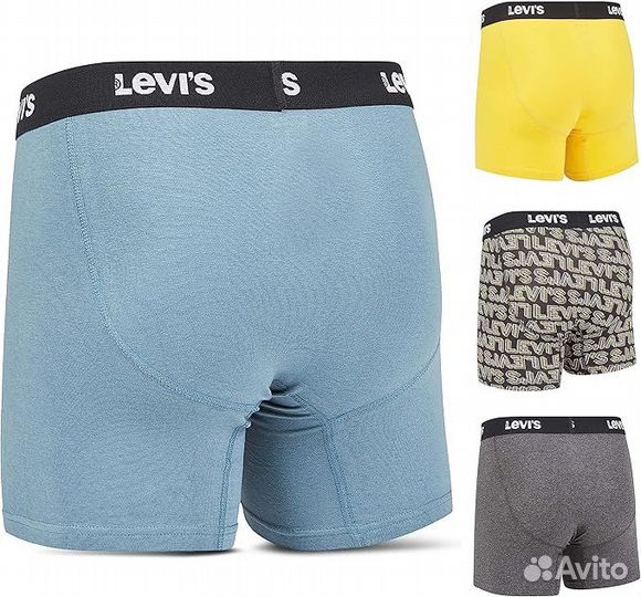 Набор мужских трусов Levi's, 4 шт