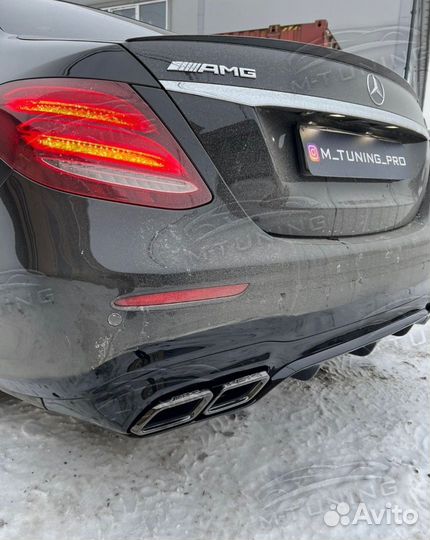 Диффузор 63 амг Mercedes W213