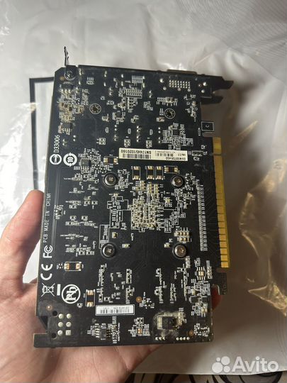 Видеокарта gigabyte 1050ti 4gb