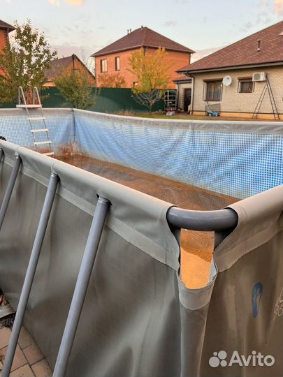 Каркасный бассейн бу