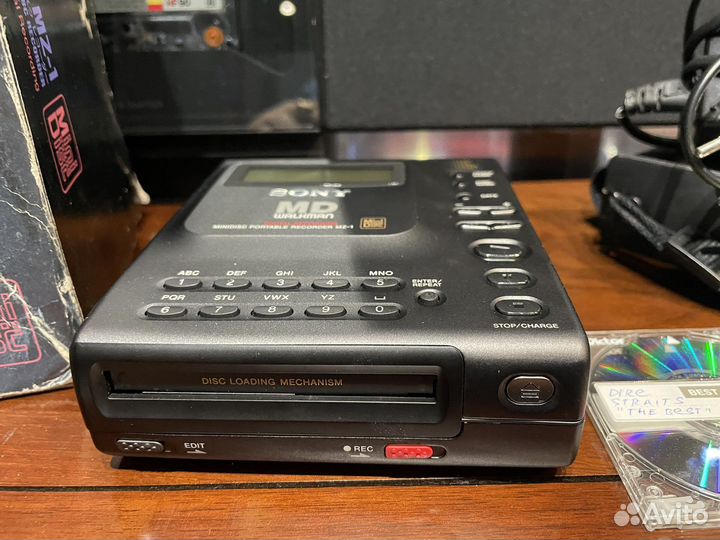 MD плеер sony MZ 1. lux