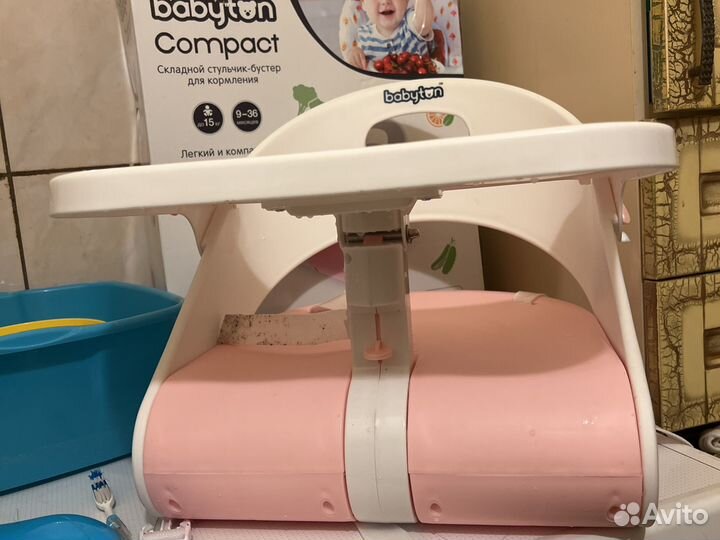 Стульчик для кормления бустер babyton