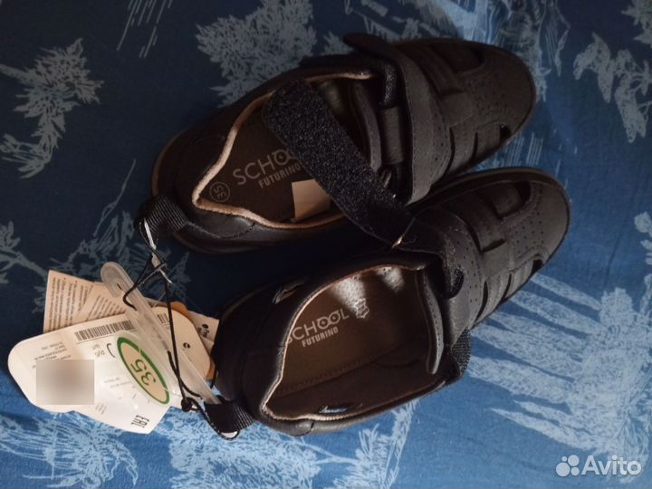 Сменная обувь в школу для мальчика 35