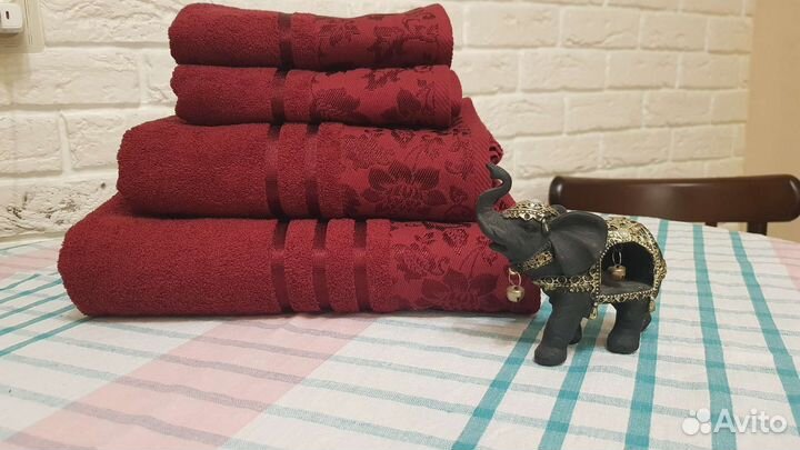 Набор махровых полотенец
