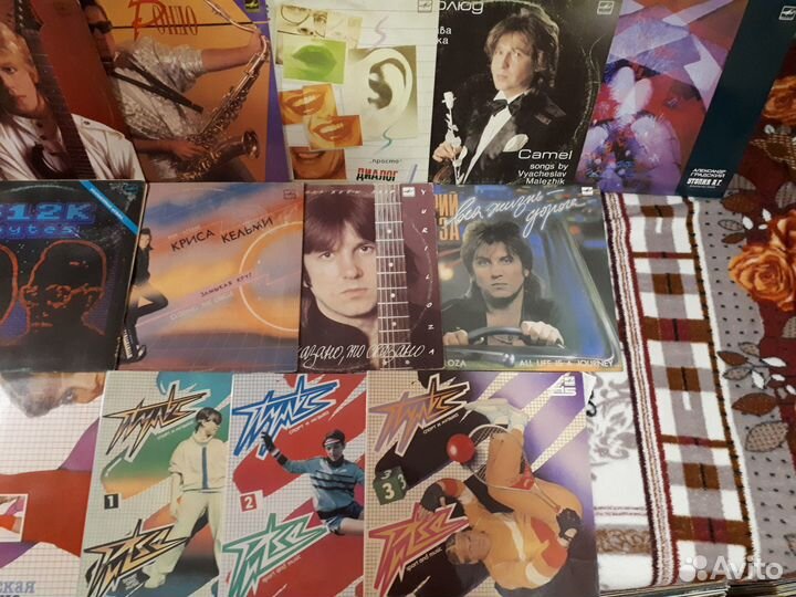 Винил мелодия, Попса и Рок СССР