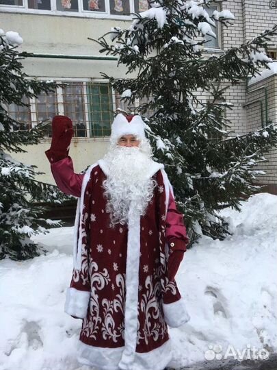 Карнавальный костюм деда мороза