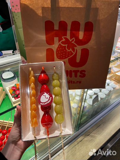 Кейтеринг, сладкий стол, фрукты в карамели