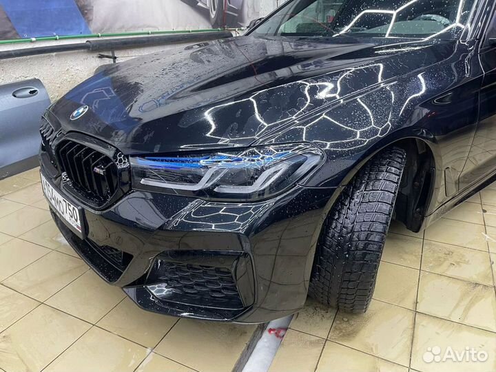 Ремонт фар/Установка би лед линз Land Rover Range Rover