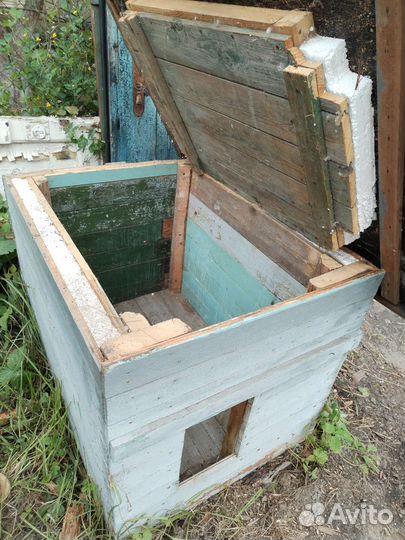 Будка для собаки утепленная