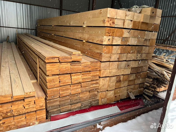 Доска обрезная от производителя