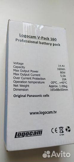 Аккумулятор для видеокамер