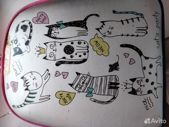 Ранец школьный каркасный для девочки 1-4 класс