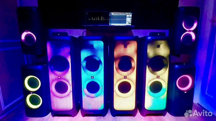 Аренда Прокат JBL Patibox Колонок Цветомузыка