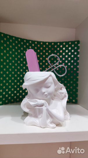 Кашпо из гипса