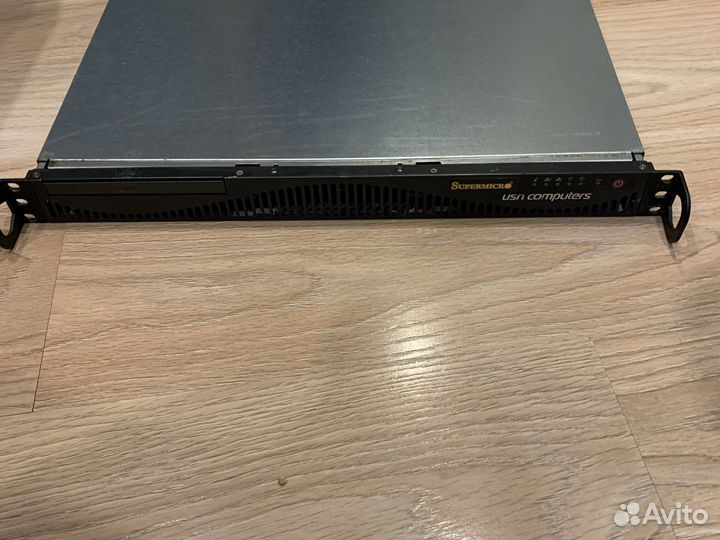Корпус supermicro 1u usm 44x37