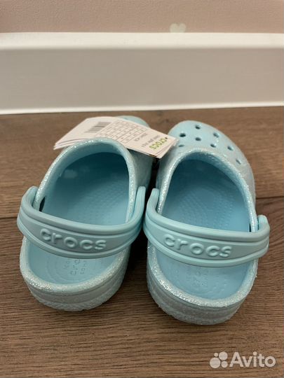 Новые сабо для девочки crocs оригинал 25 размер