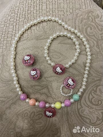 Детская бижутерия hello kitty